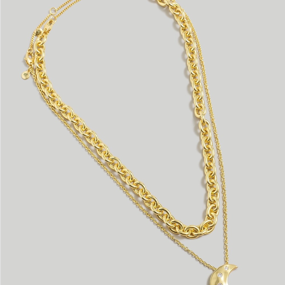 Gold Celestial Layer Necklace - image 4